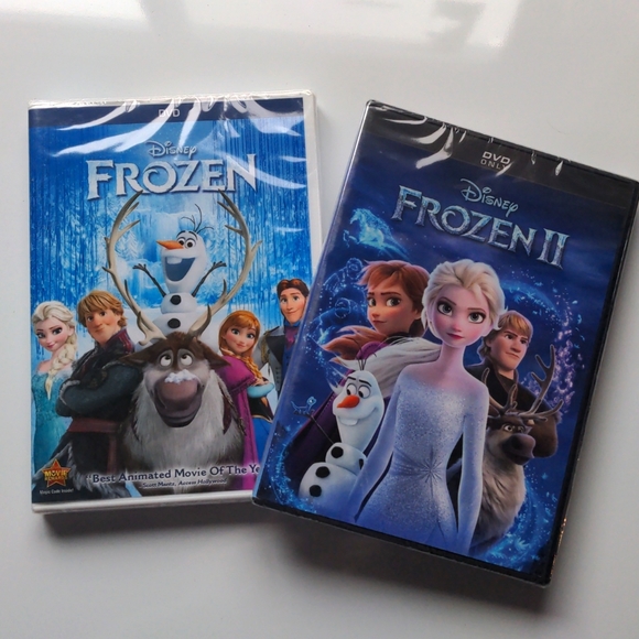New FROZEN/ FROZEN II DVDs